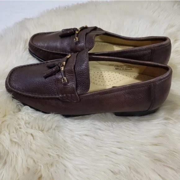 Florsheim Padron Tassel Leather Loafers - Picture 10 of 11